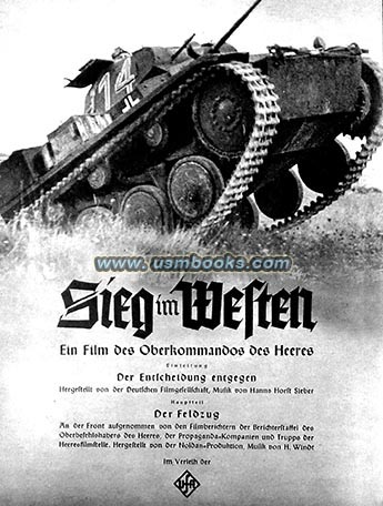 1940 Oberkommando des Heeres film Sieg im Westen